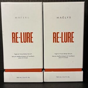 2 X Maelys Re-Lure Tight & Tone Body Serum $138 MSRP Full Size Brand New/Sealed!